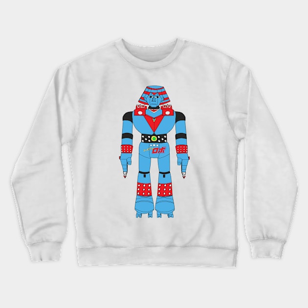 Shogun Warrior Giant Robo Crewneck Sweatshirt by DaimosZ